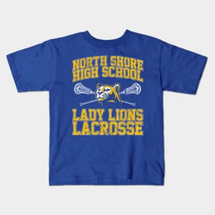 North Shore High School Lady Lions Lacrosse Kids T-Shirt